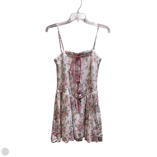 Dress Casual Short By Clothes Mentor In Floral Print, Size: S