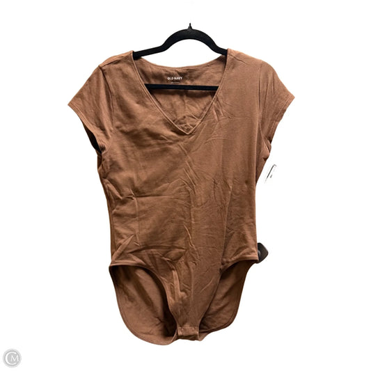 Bodysuit By Old Navy In Brown, Size: L