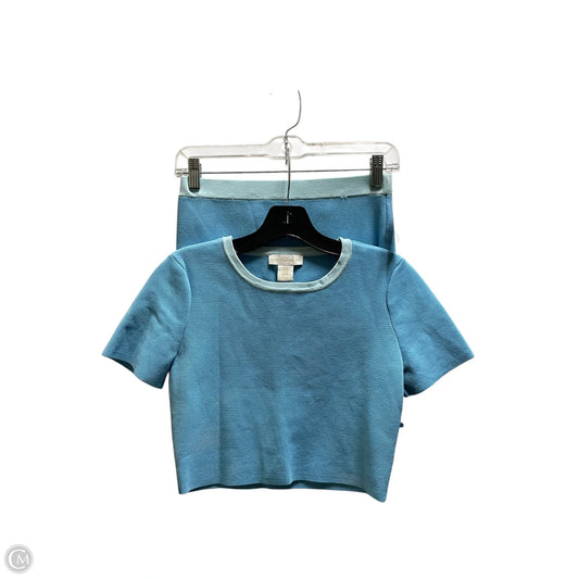 Skirt Set 2pc By House Of Harlow In Blue, Size: Xs