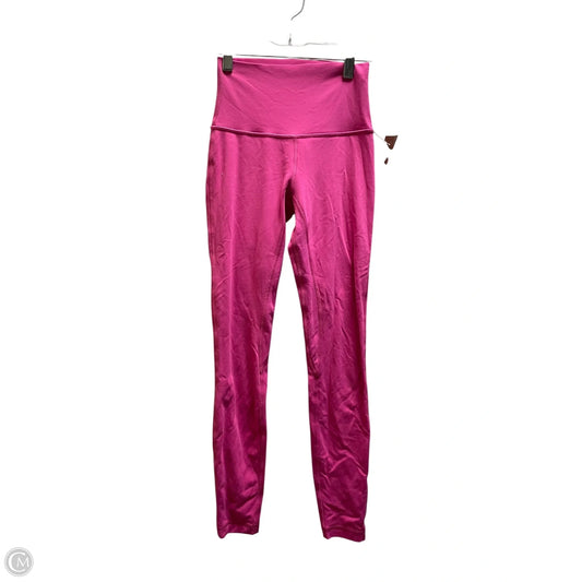 Athletic Leggings By Lululemon In Pink, Size: 2