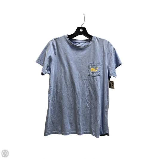 Top Short Sleeve By Vineyard Vines In Blue, Size: S