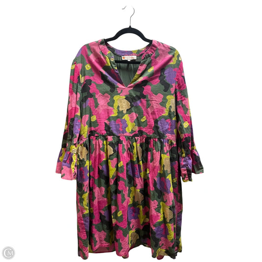Dress Casual Midi By Jude Connally In Multi-colored, Size: L