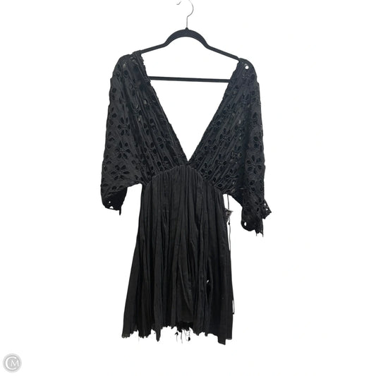 Dress Casual Midi By Free People In Black, Size: M