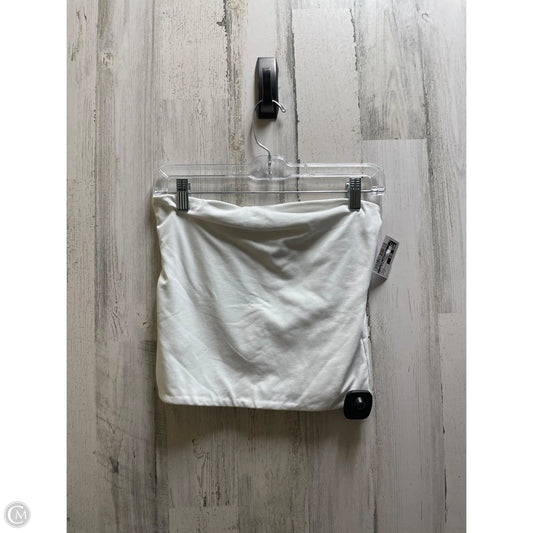 Top Sleeveless By Clothes Mentor In White, Size: M