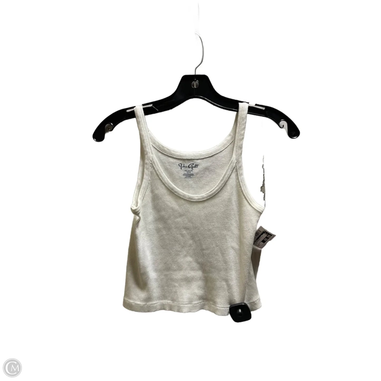 Top Sleeveless Basic By John Galt In White, Size: M