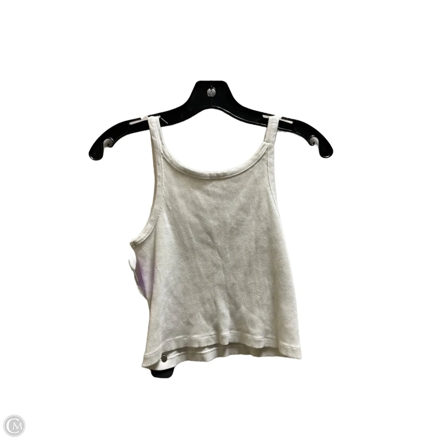 Top Sleeveless Basic By John Galt In White, Size: M