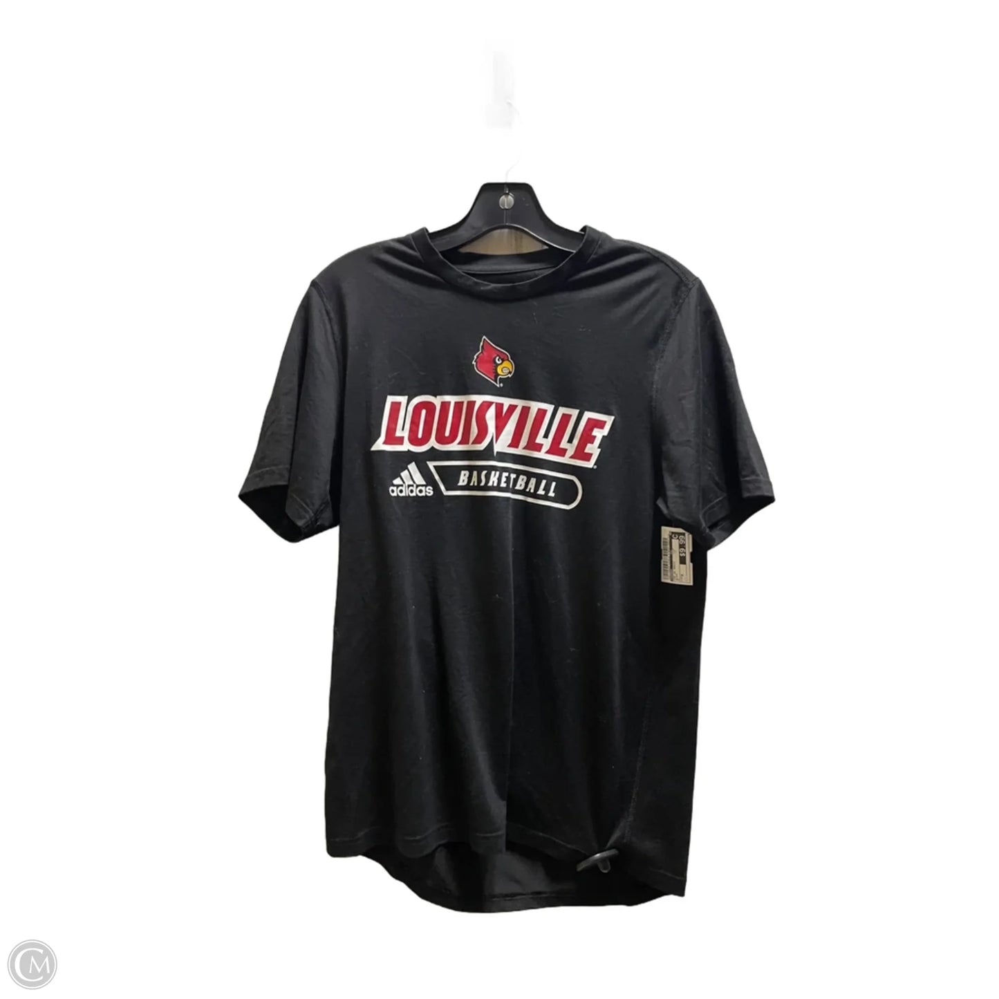 Top Short Sleeve Basic By Adidas In Black, Size: M