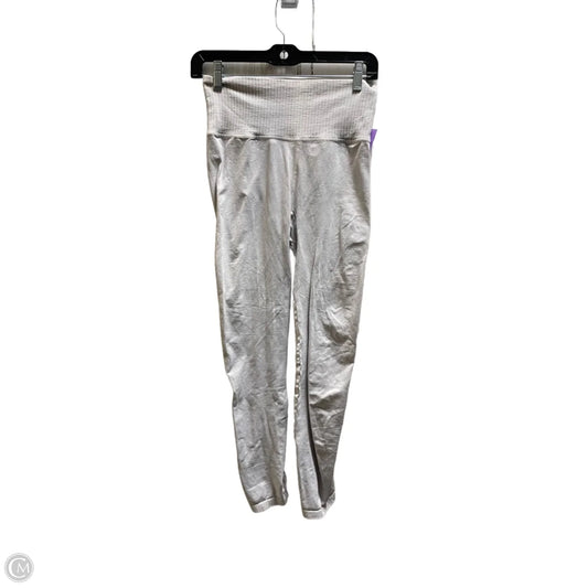 Athletic Leggings By Free People In Grey, Size: M