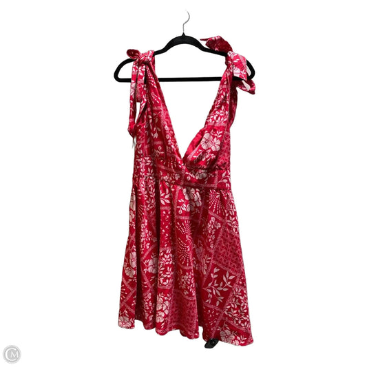 Dress Casual Midi By House Of Harlow In Red, Size: S
