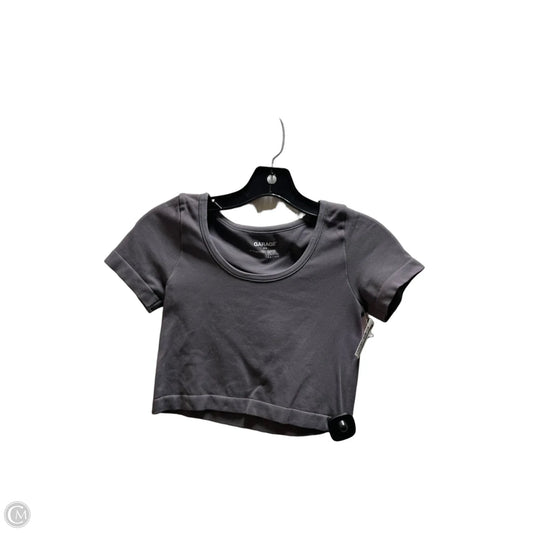 Top Short Sleeve Basic By Garage In Purple, Size: S