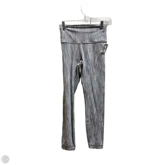 Athletic Leggings By Lululemon In Grey, Size: 6