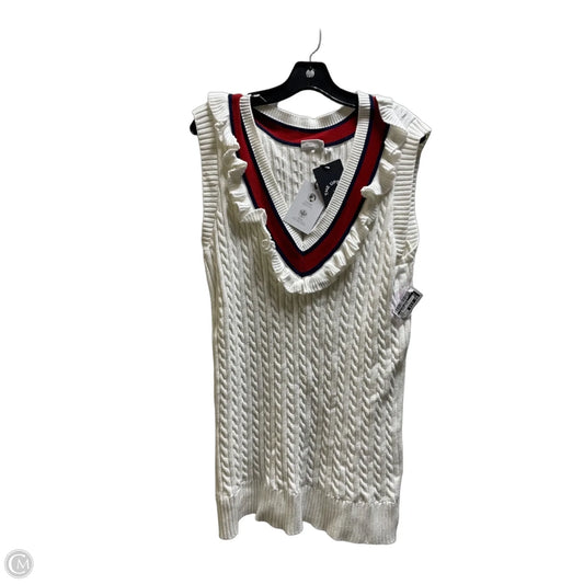 Dress Casual Midi By Clothes Mentor In Cream, Size: S