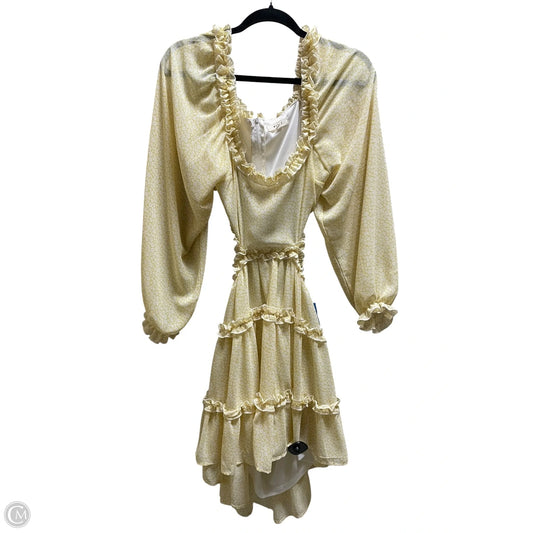 Dress Casual Midi By Mable In Yellow, Size: M