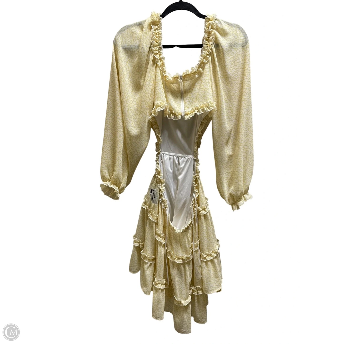 Dress Casual Midi By Mable In Yellow, Size: M