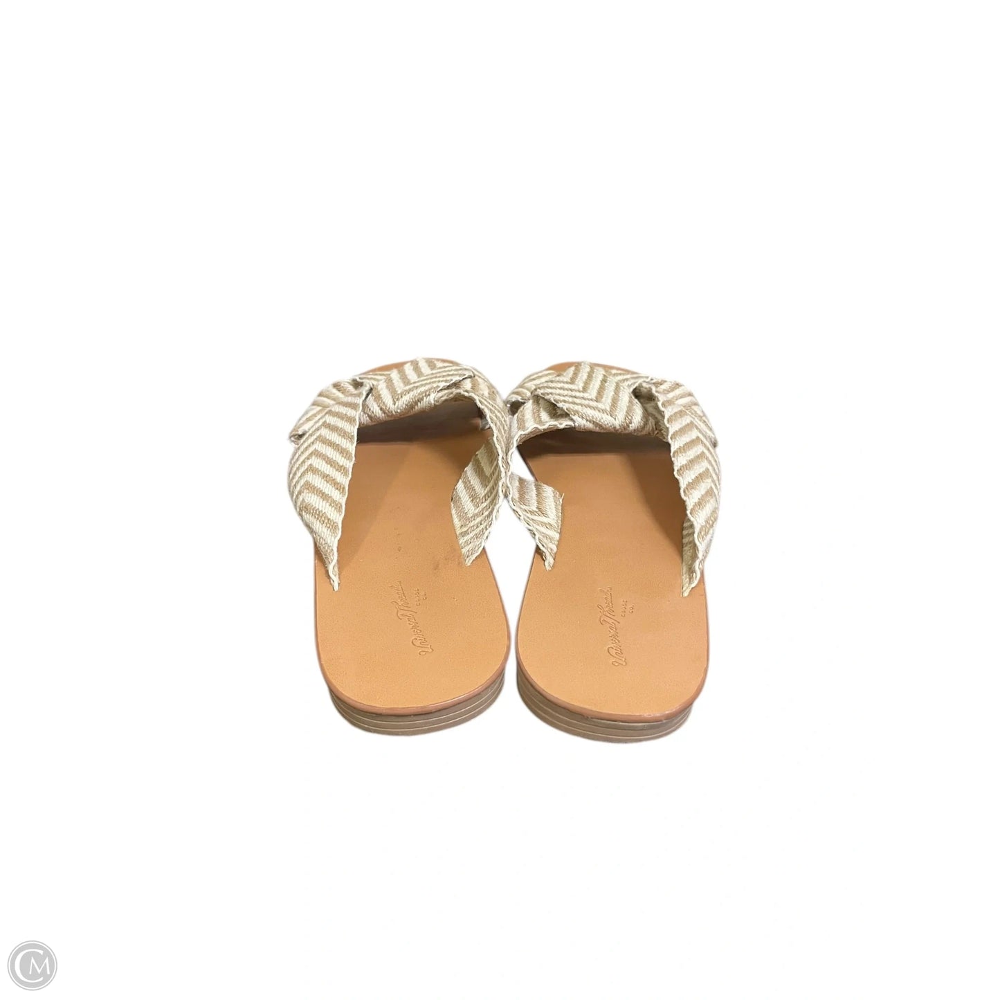 Sandals Flats By Universal Thread In Tan, Size: 8