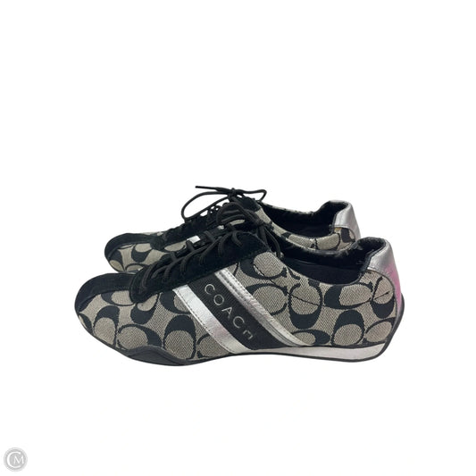 Shoes Designer By Coach In Black, Size: 7.5