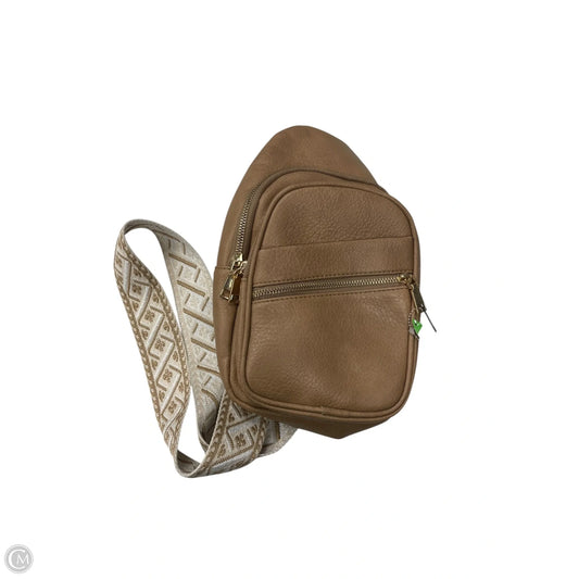 Crossbody Leather By Clothes Mentor, Size: Small