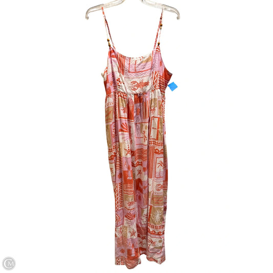 Dress Party Long By Clothes Mentor In Multi-colored, Size: L