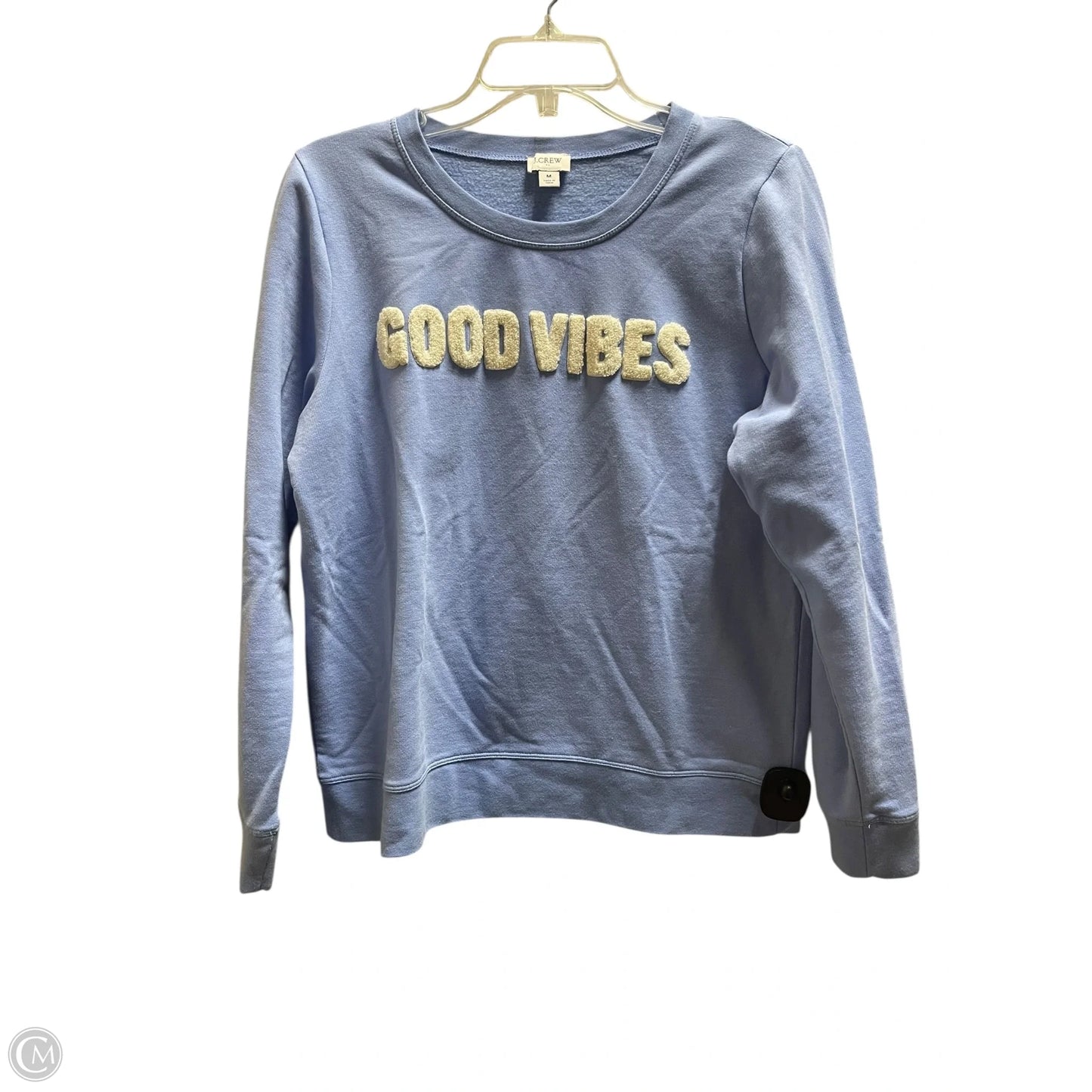 Top Long Sleeve By J. Crew In Blue, Size: M