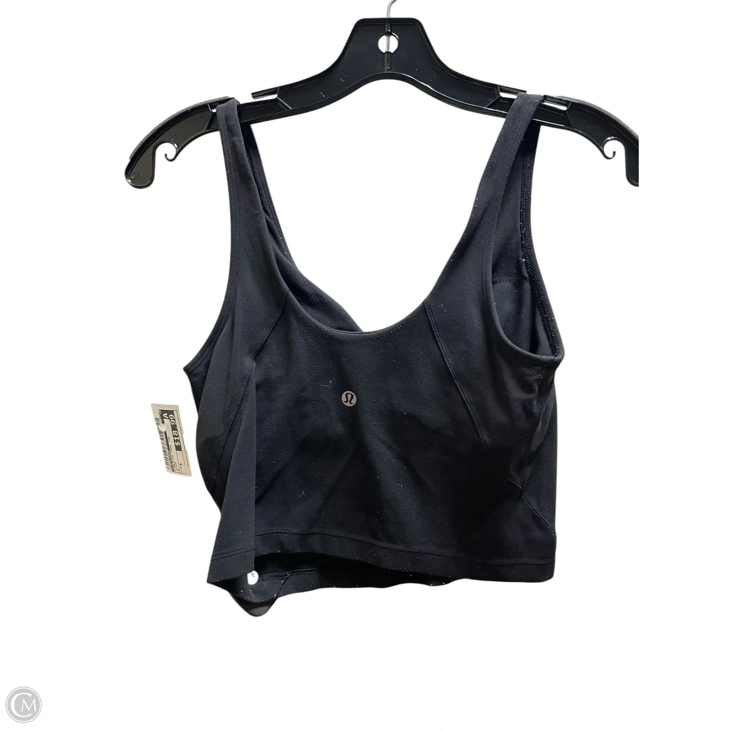 Athletic Tank Top By Lululemon In Black, Size: 6