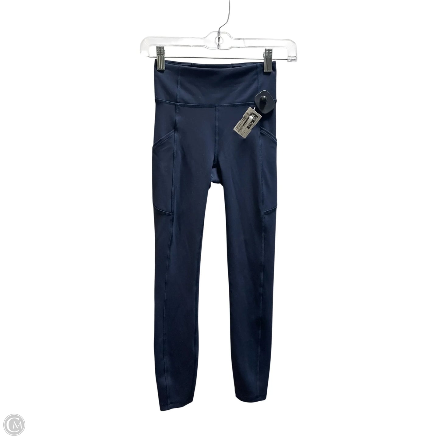 Athletic Leggings By Lululemon In Navy, Size: 2