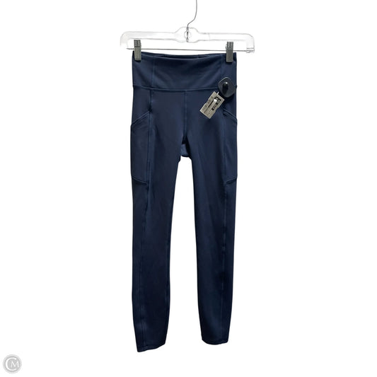 Athletic Leggings By Lululemon In Navy, Size: 2