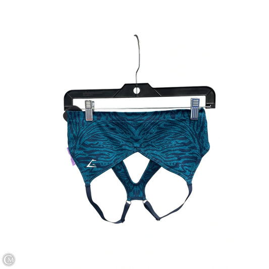 Athletic Bra By Gym Shark In Blue, Size: M