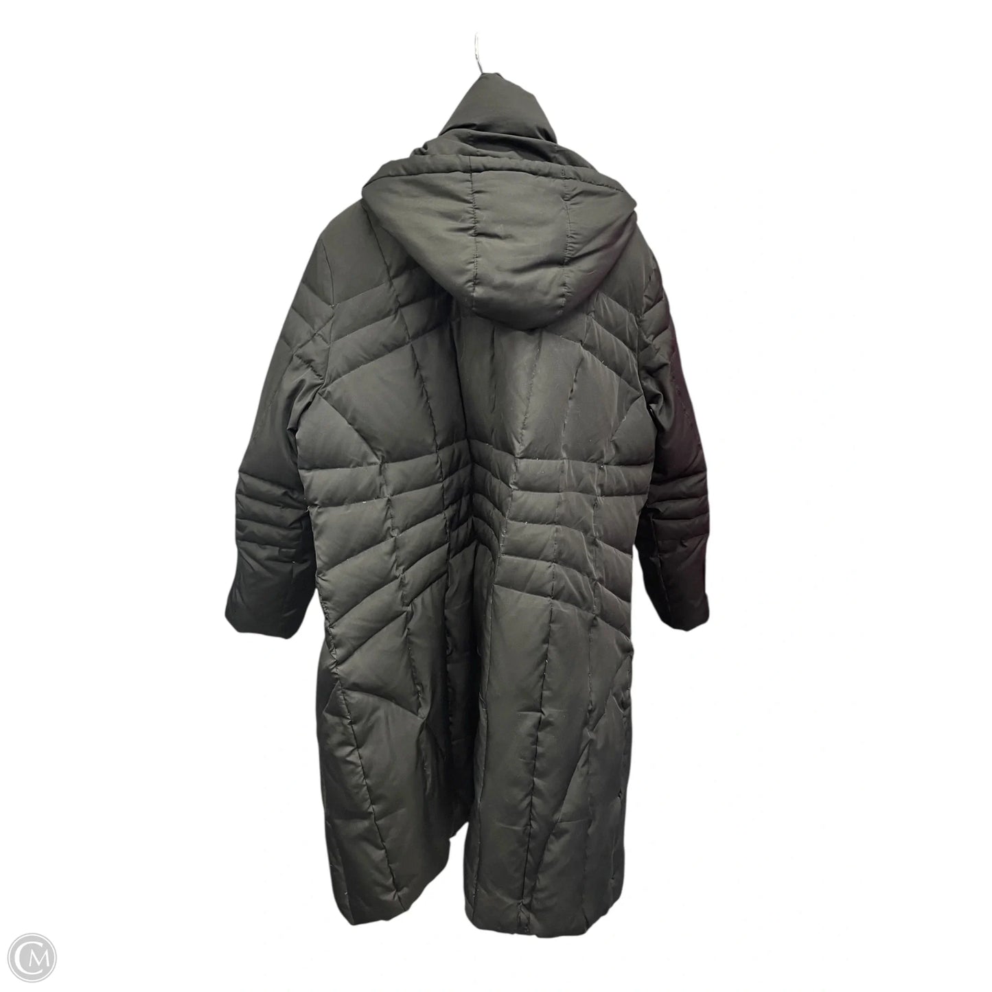 Coat Puffer & Quilted By Calvin Klein In Black, Size: M