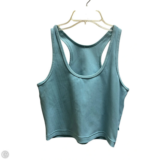 Athletic Tank Top By Lululemon In Blue, Size: L