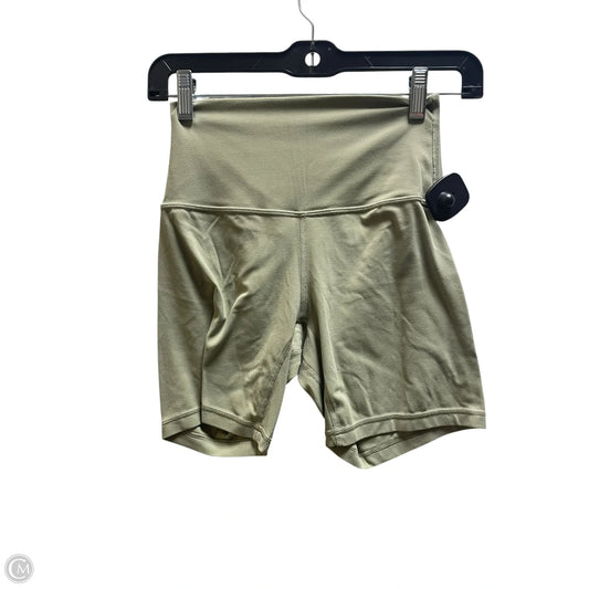 Athletic Shorts By Lululemon In Green, Size: 4