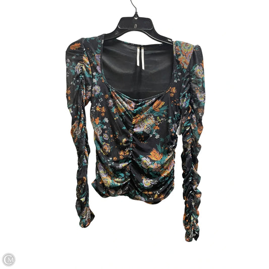 Top Long Sleeve By Anthropologie In Black, Size: Xs