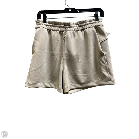 Athletic Shorts By Lululemon In Tan, Size: 8
