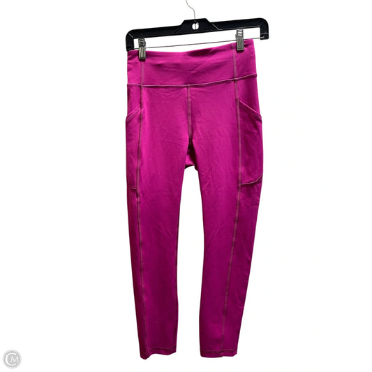 Athletic Leggings By Lululemon In Pink, Size: 6