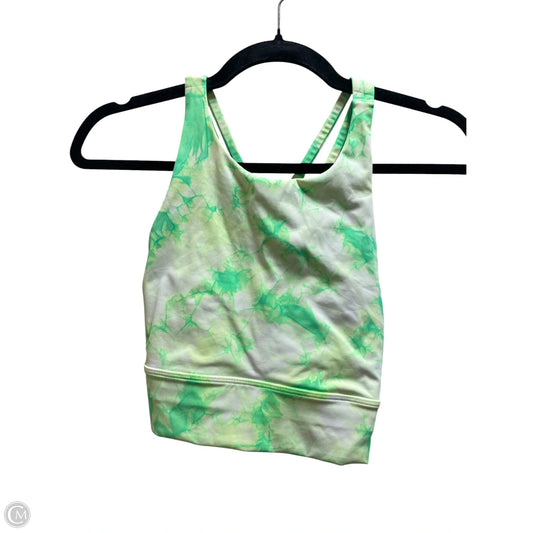 Athletic Bra By Lululemon In Green, Size: 6