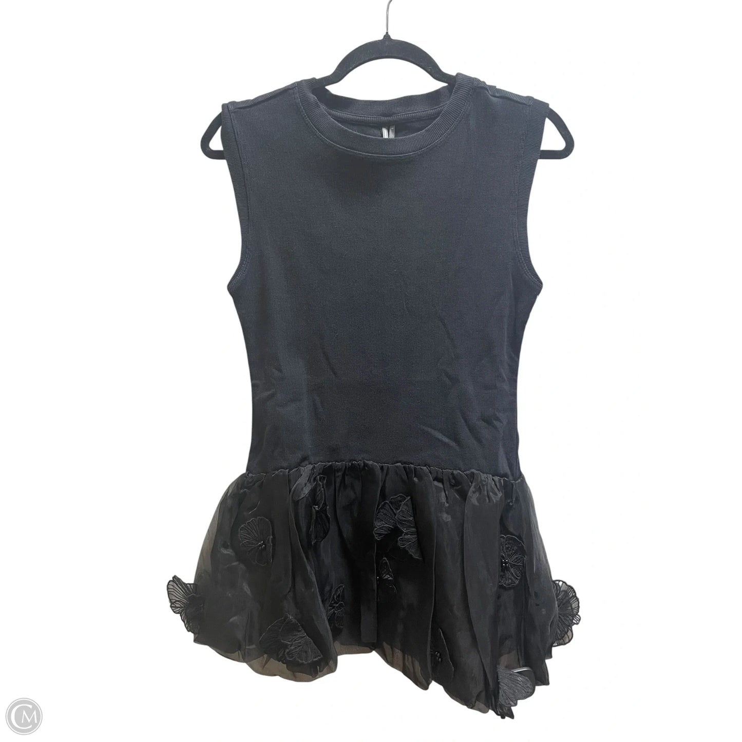 Dress Party Short By Anthropologie In Black, Size: S