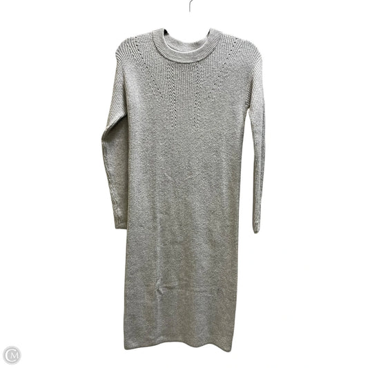 Dress Casual Maxi By Banana Republic In Grey, Size: Xxs