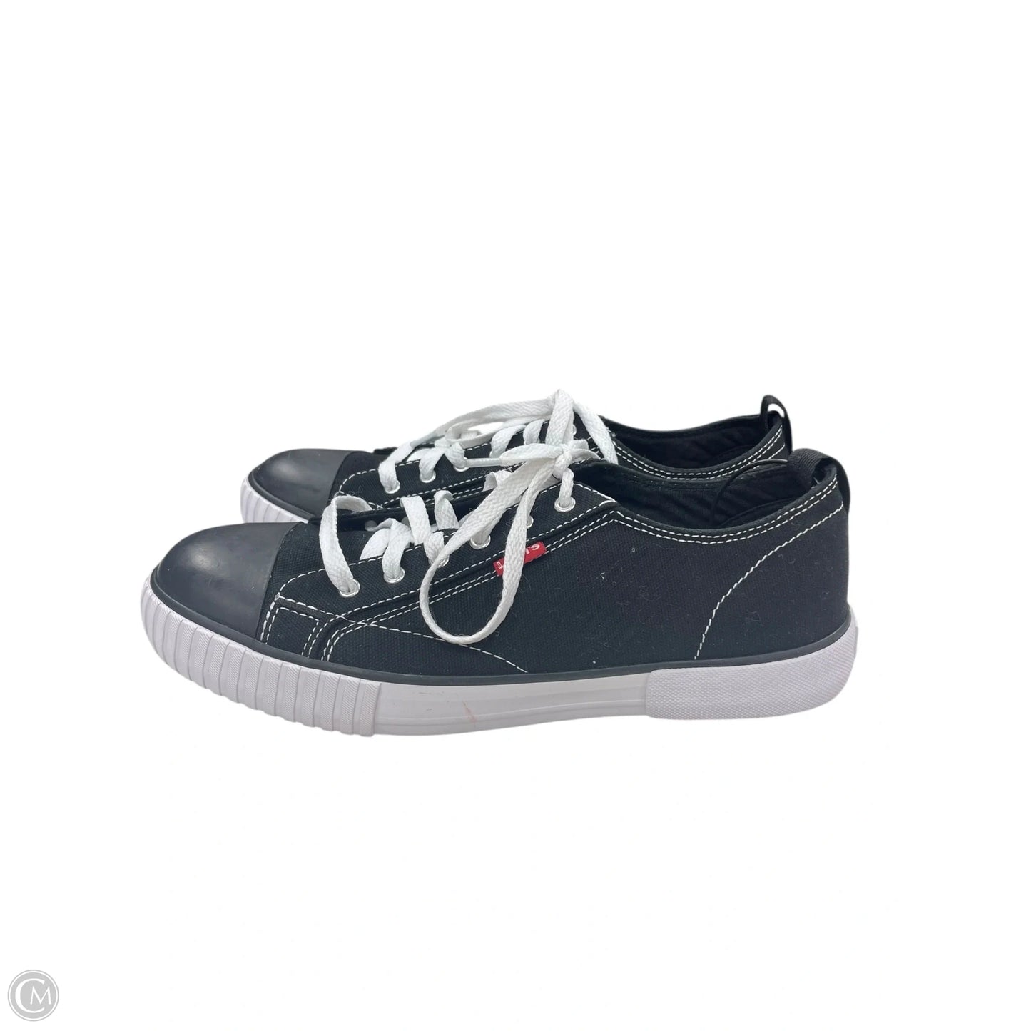 Shoes Sneakers By Levis In Black, Size: 9