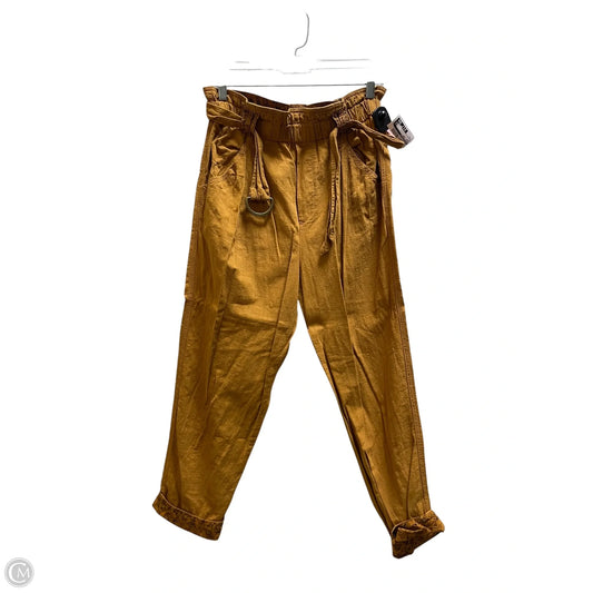 Pants Linen By Anthropologie In Brown, Size: S