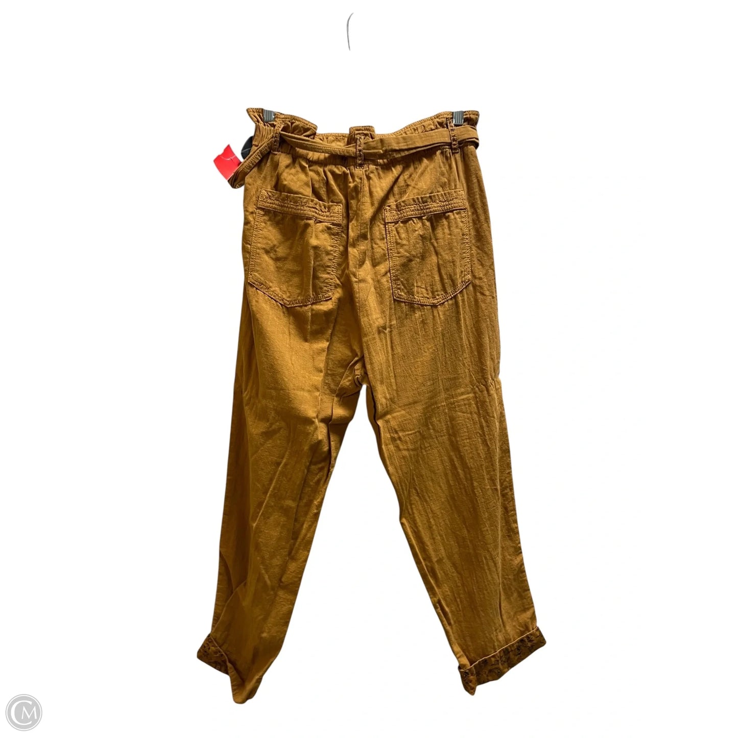 Pants Linen By Anthropologie In Brown, Size: S