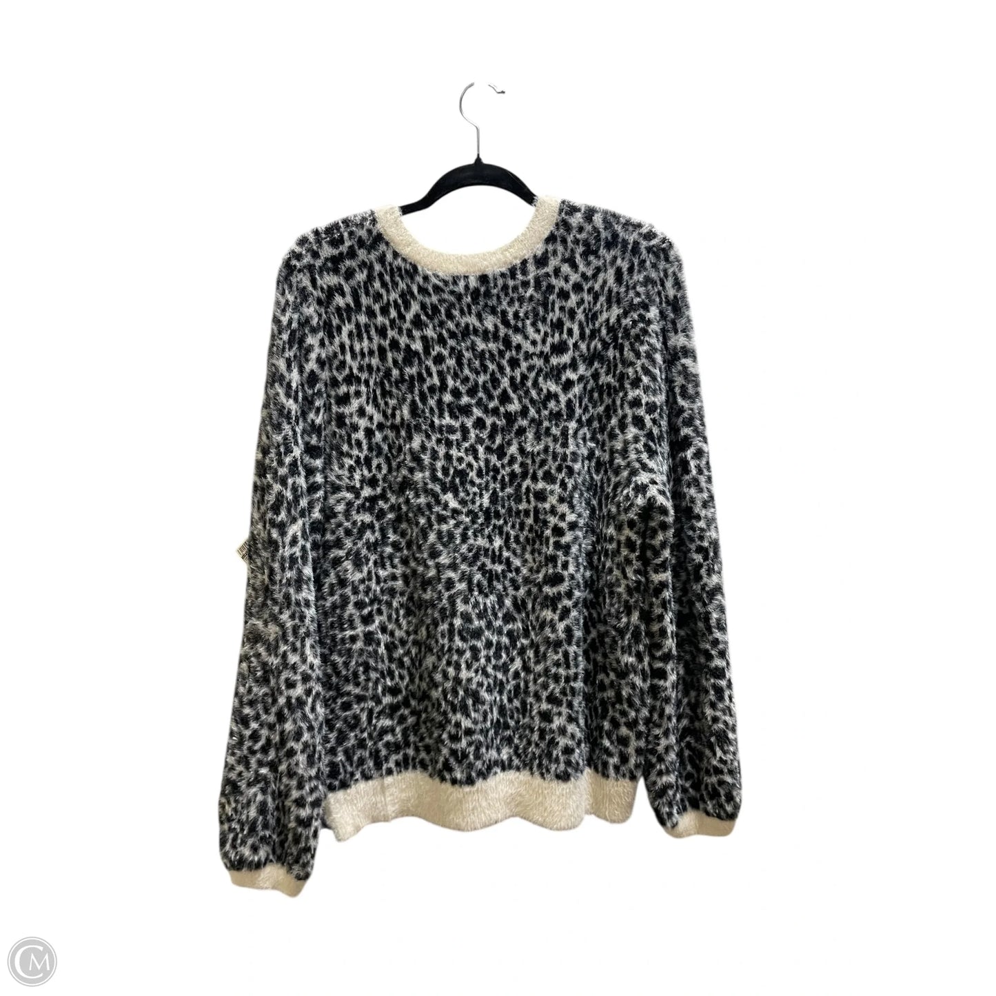 Sweater By Loft In Grey, Size: Xl