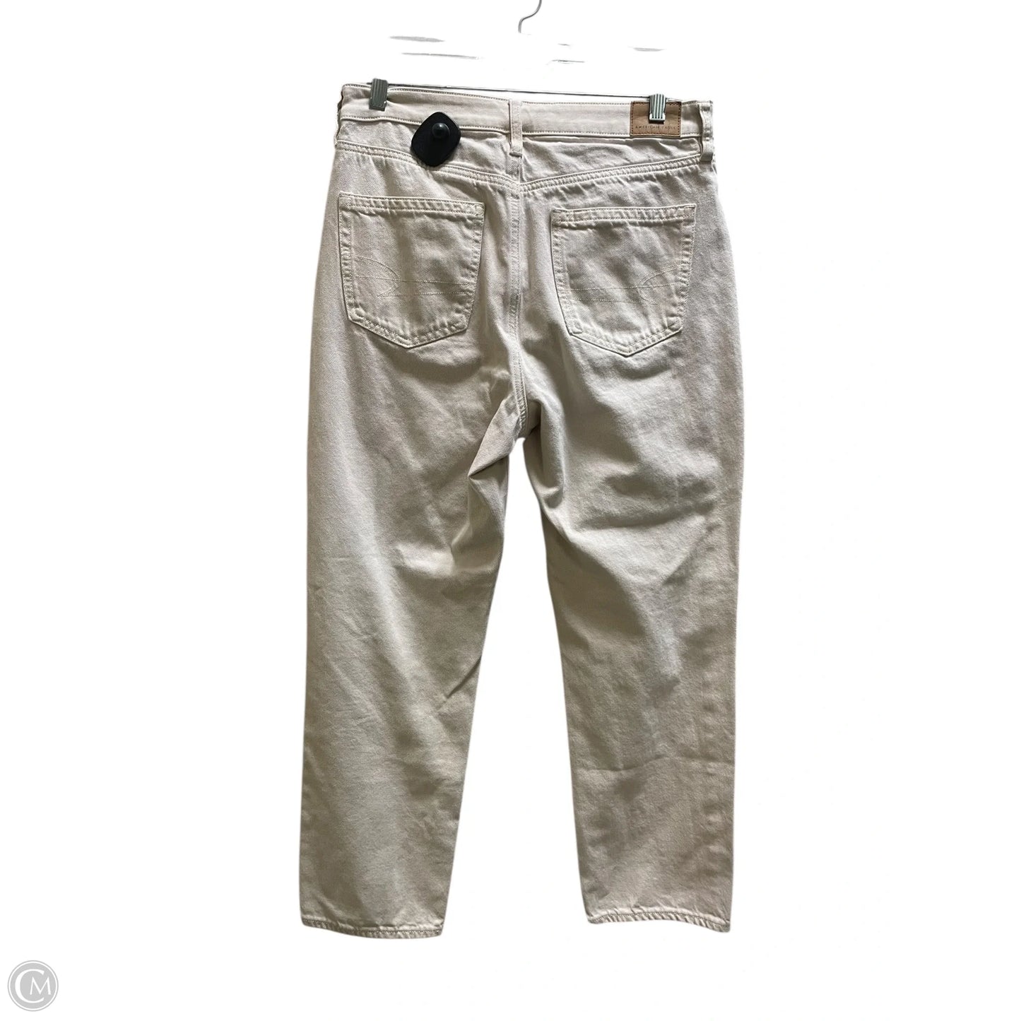 Jeans Boot Cut By American Eagle In Beige, Size: 8