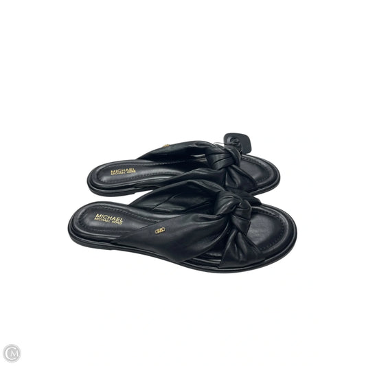 Sandals Designer By Michael Kors In Black, Size: 9.5