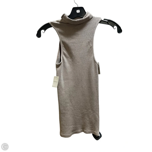 Top Sleeveless By Free People In Taupe, Size: Xs