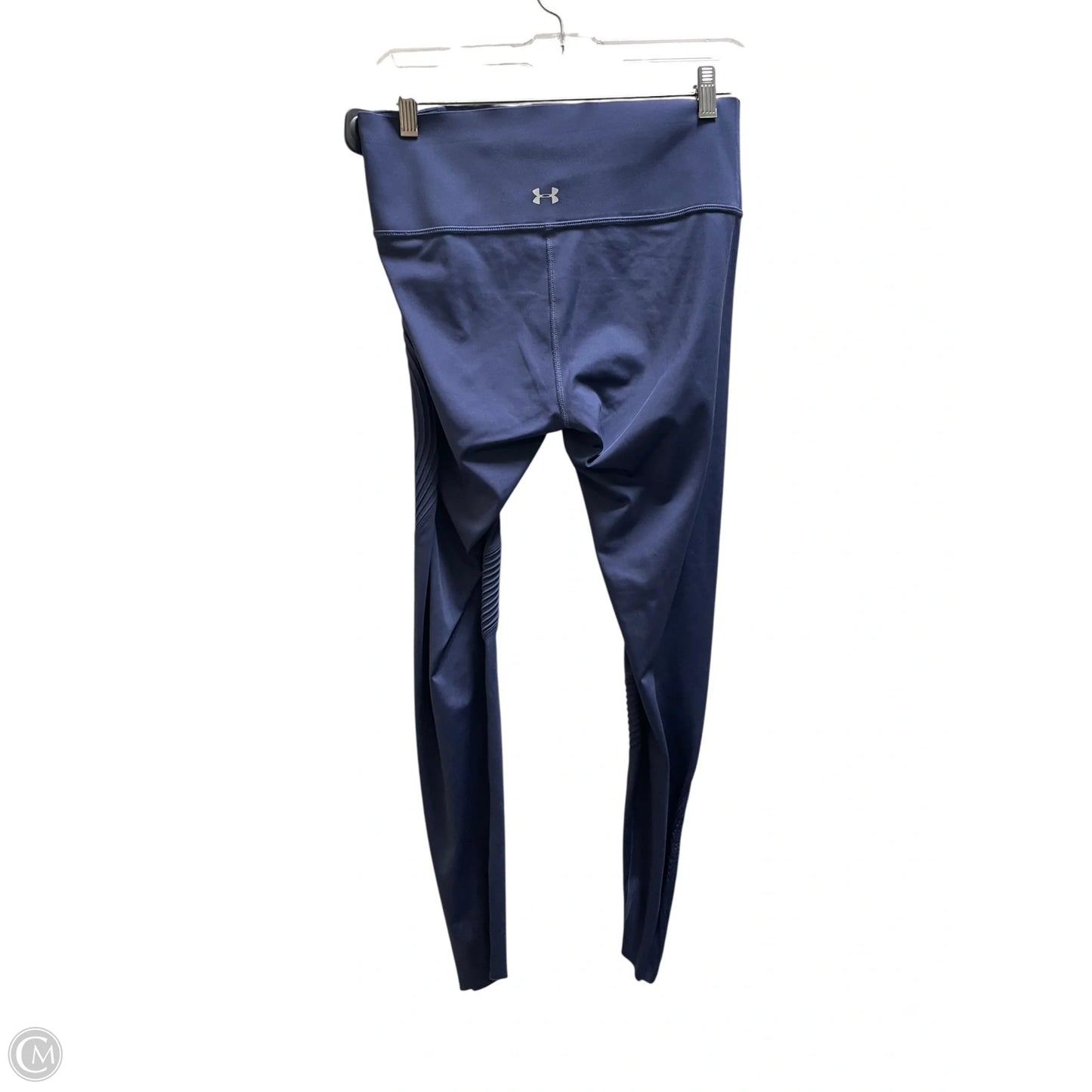 Athletic Leggings By Under Armour In Blue, Size: M