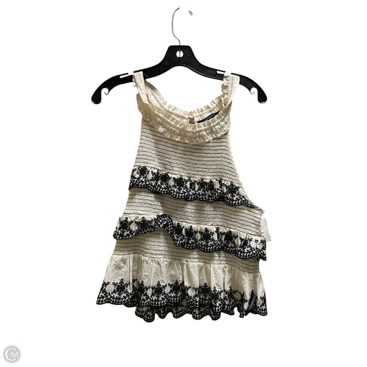Top Sleeveless By French Connection In White, Size: L