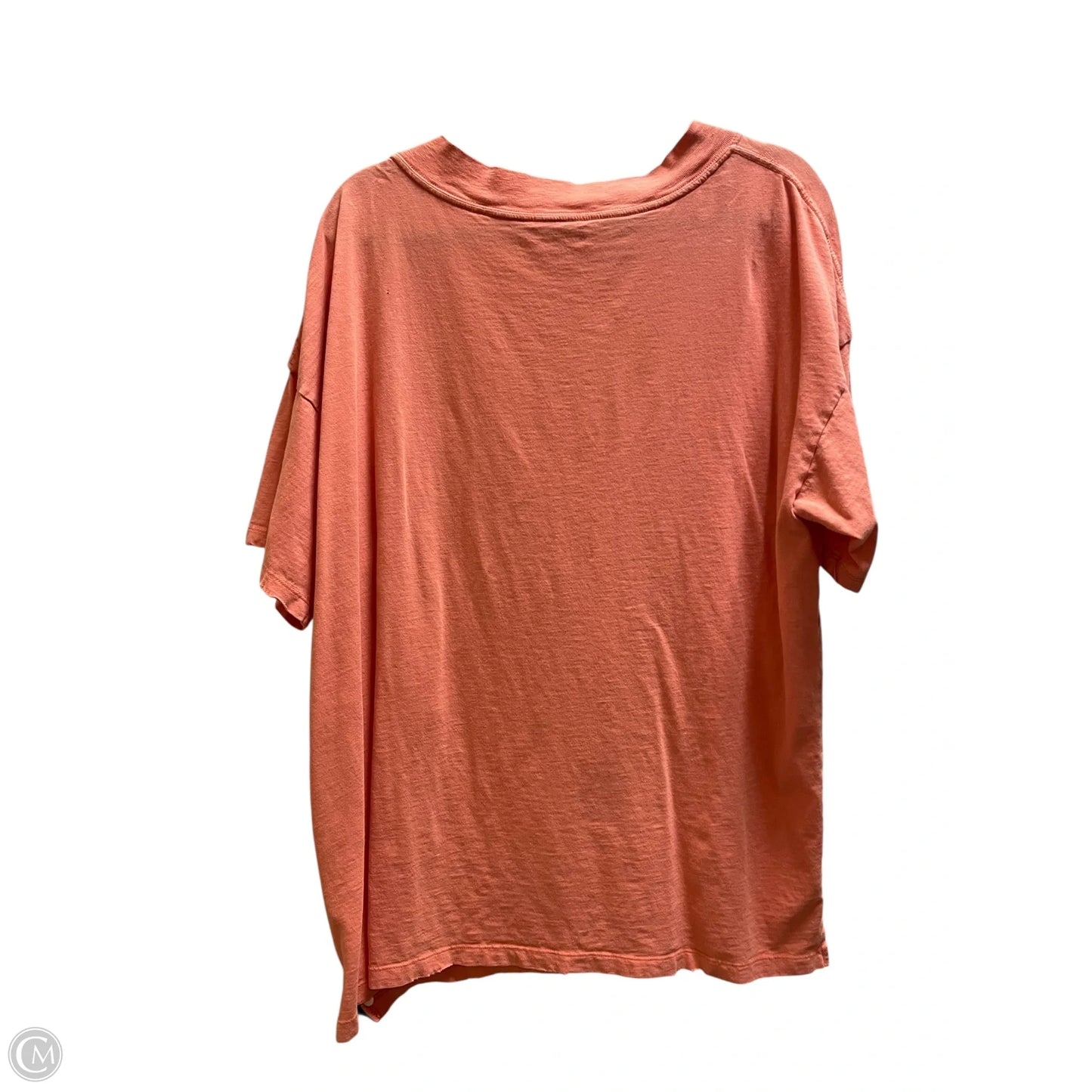 Top Short Sleeve By Aerie In Orange, Size: L