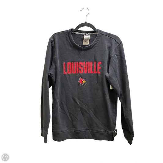 Sweatshirt Crewneck By Adidas In Black, Size: S