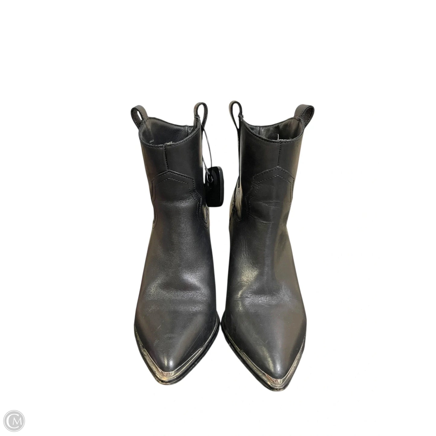 Boots Ankle Heels By Steve Madden In Black, Size: 8