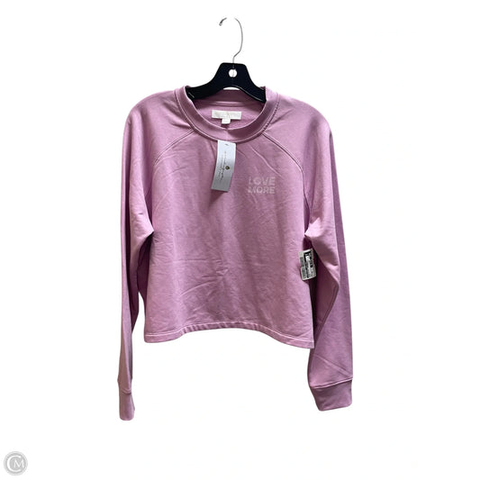 Sweatshirt Crewneck By Spiritual Gangster In Pink, Size: Xs