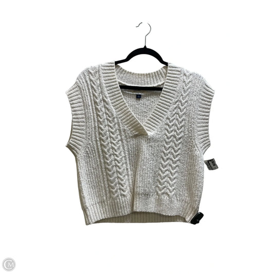 Sweater Short Sleeve By Universal Thread In White, Size: Xs